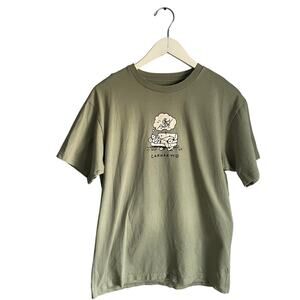 Carhartt WIP S/S The Other Side T-shirt in Yucca Men's Small Sage Green HIking
